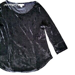 Westport 1962 Black Velvet Shirt - S
